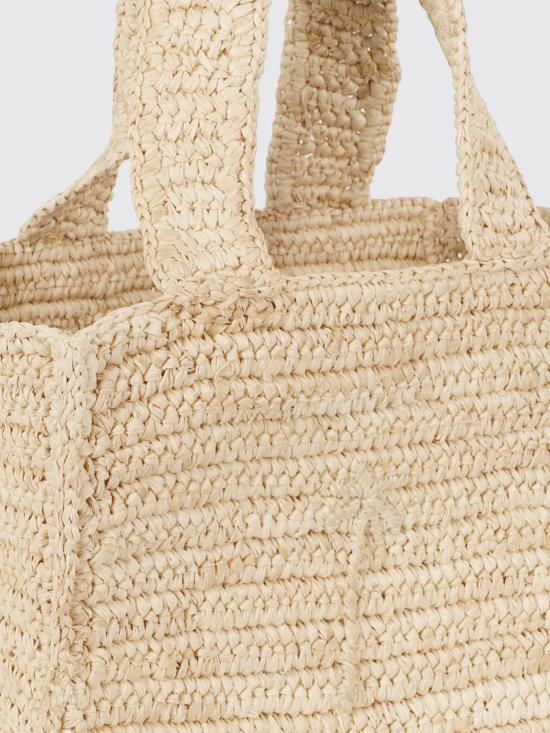 26SS 마네비 토트백 V88VW NATURAL RAFFIA Beige - MANEBI