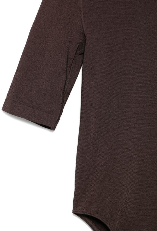 26SS 월포드 바디수트 티셔츠 750894825 BROWN - WOLFORD