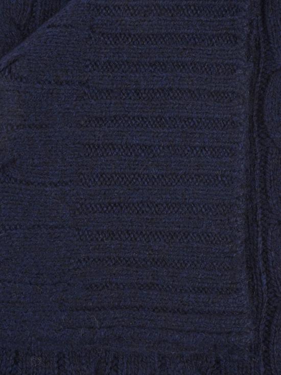 26SS 폴로 랄프로렌 포니 로고 자수 케이블 니트 스카프 455956296 009 Blue - POLO RALPH LAUREN