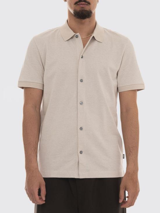 26SS 보스 반팔 셔츠 50560014 286 Beige