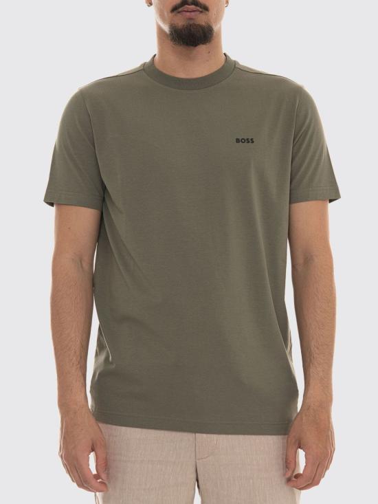 26SS 보스 반팔 티셔츠 50506373 257 Grass Green