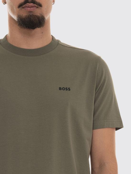 26SS 보스 반팔 티셔츠 50506373 257 Grass Green - BOSS