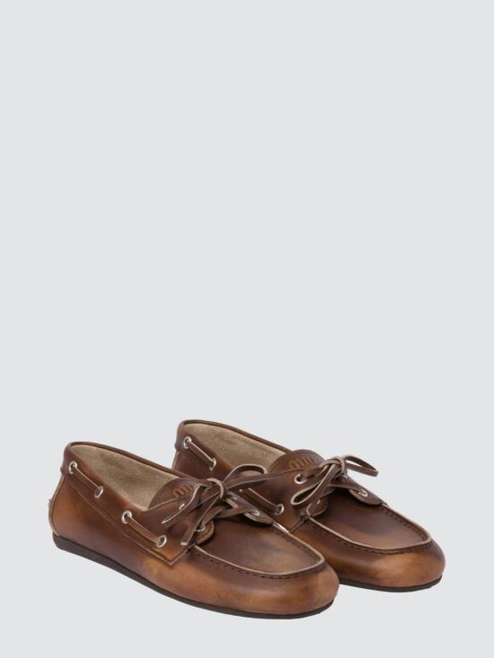 26FW 미우미우 로퍼 5D123E3F33 F0038 Brown