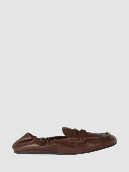 26FW 미우미우 나파 레더 로퍼 5D341EEFX F0NBL Brown
