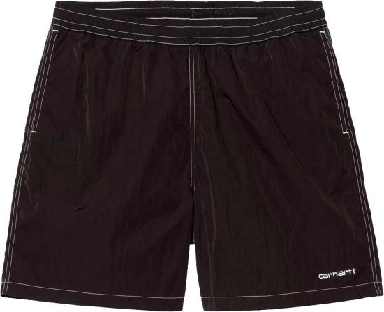 26SS 칼하트 스윔팬츠 CARHARTTWIPCANBYSWIMTRUNKSNYLONNOIR BLACK