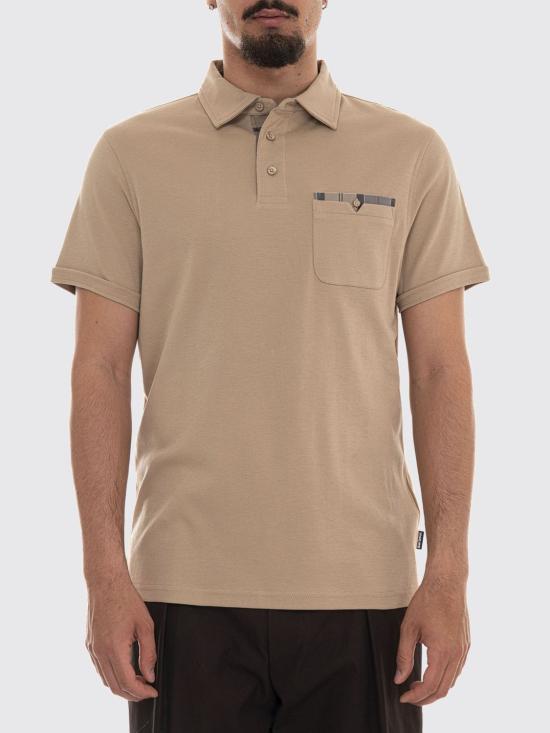 26SS 바버 폴로 티셔츠 MML1496 ST17 Beige
