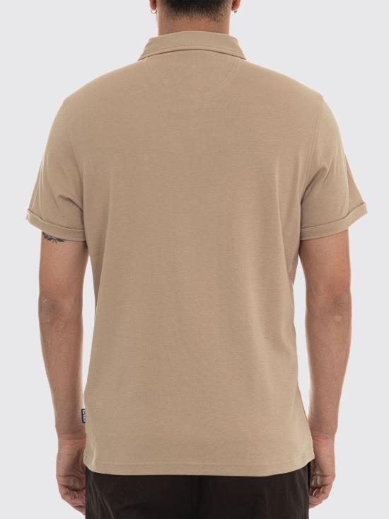 26SS 바버 폴로 티셔츠 MML1496 ST17 Beige - BARBOUR