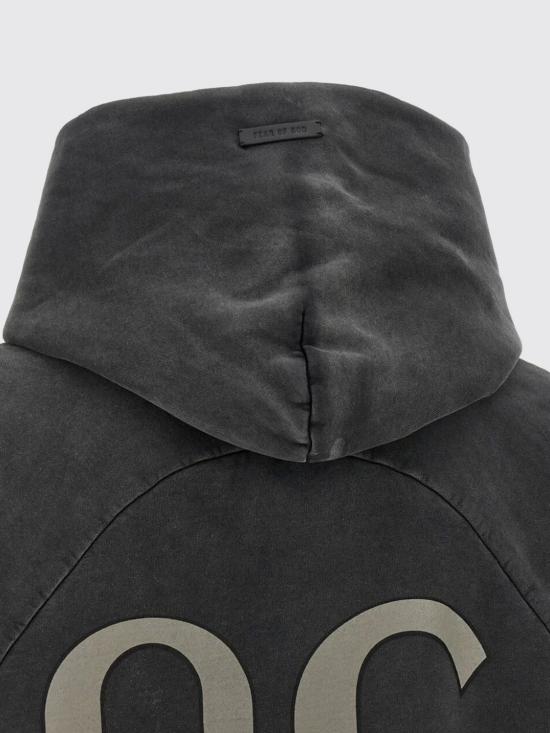 26SS 피어오브갓 후드 티셔츠 FG9M129936BHF 019 Black - FEAR OF GOD