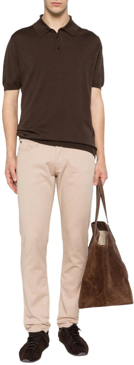 26SS 엠포리오 아르마니 데님 팬츠 EM000121AF22611U1041 BEIGE - EMPORIO ARMANI