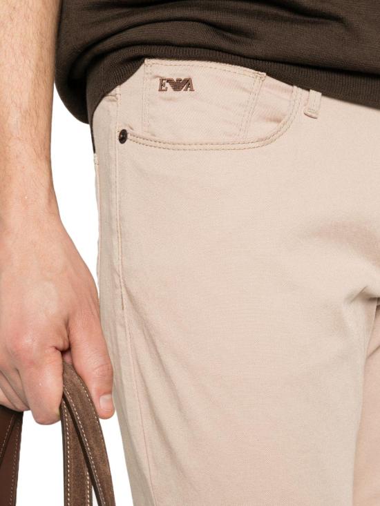 26SS 엠포리오 아르마니 데님 팬츠 EM000121AF22611U1041 BEIGE - EMPORIO ARMANI