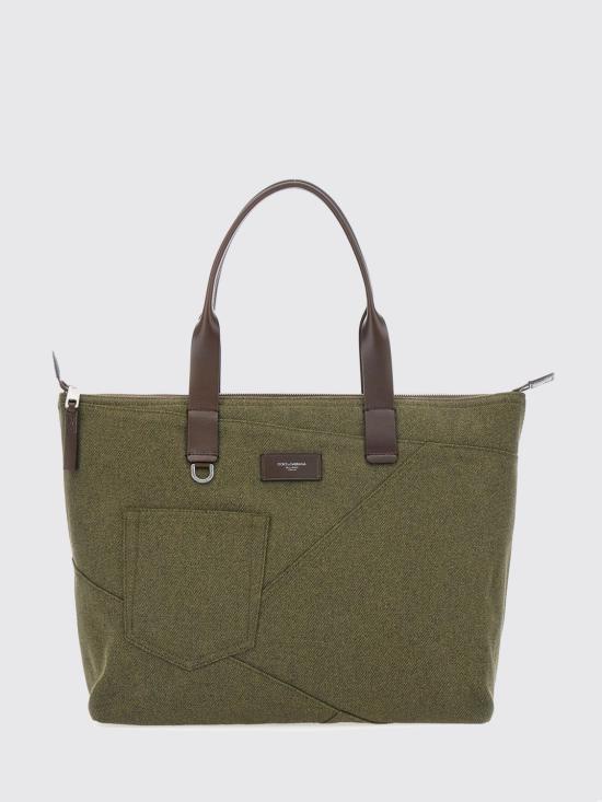 26SS 돌체앤가바나 Adamo patchwork shopping 백 BM2375AU393 89922 Green