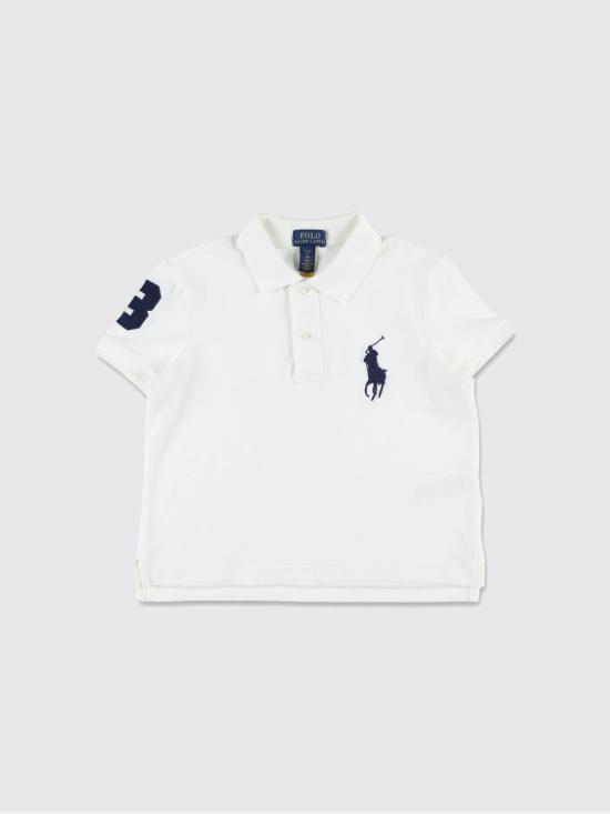 26SS [키즈] 폴로 랄프로렌 폴로 셔츠 A95956 001 White