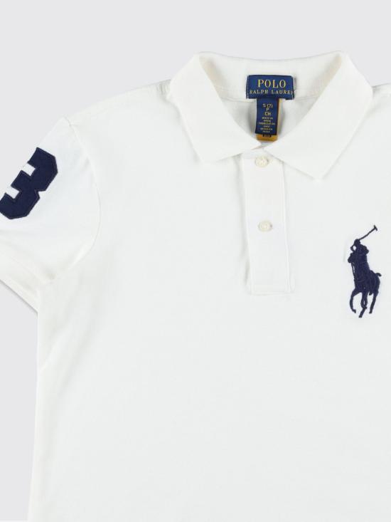 26SS [키즈] 폴로 랄프로렌 폴로 셔츠 A95956 001 White - POLO RALPH LAUREN