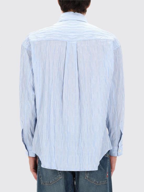 26SS 아미시 긴팔 셔츠 AMU108CQ74XXXX C0617 Gnawed Blue - AMISH