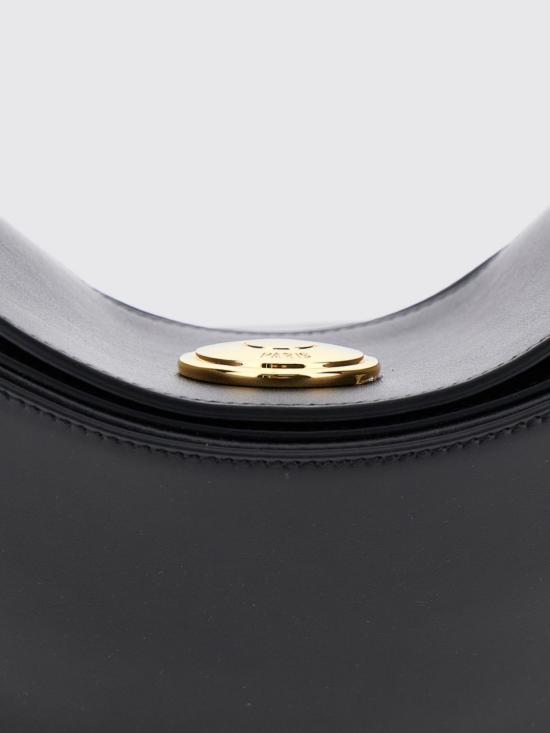 26SS 자크뮈스 오발로 숄더백 BAW00437AC18A08 990 Black - JACQUEMUS