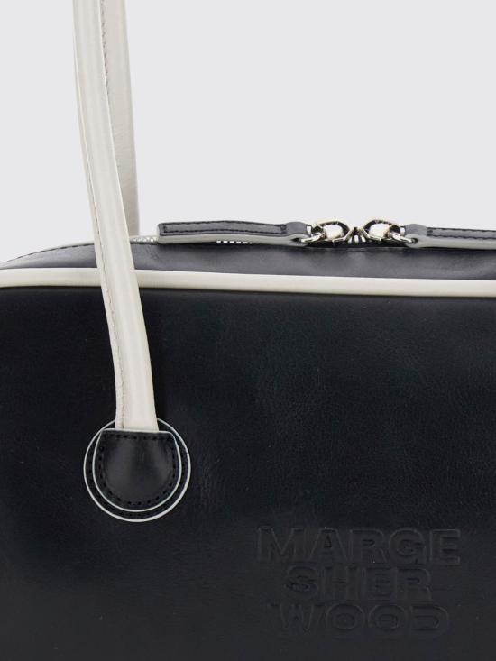 26SS 마지셔우드 숄더백 GG047460 BLACKLIGHTGREYPULLUPCRINKLE Black - MARGE SHERWOOD