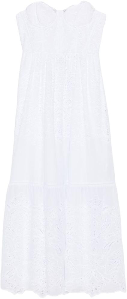 26SS 에르마노 피렌제 롱 원피스 D48EQ030EN0MF010 WHITE