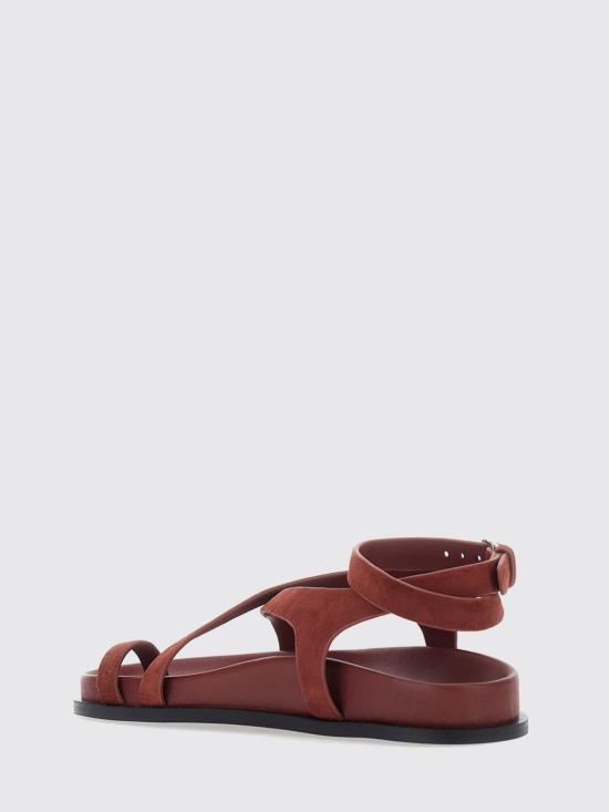 26SS 에이 에머리 샌들 242233 BRICKSUEDE Burgundy - A.EMERY