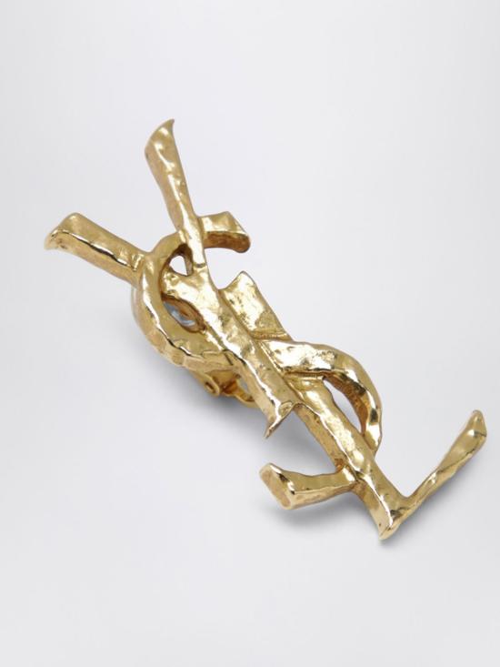 26SS 생로랑 카산드라 메탈 싱글 이어링 833828Y1614 8060 Gold - SAINT LAURENT