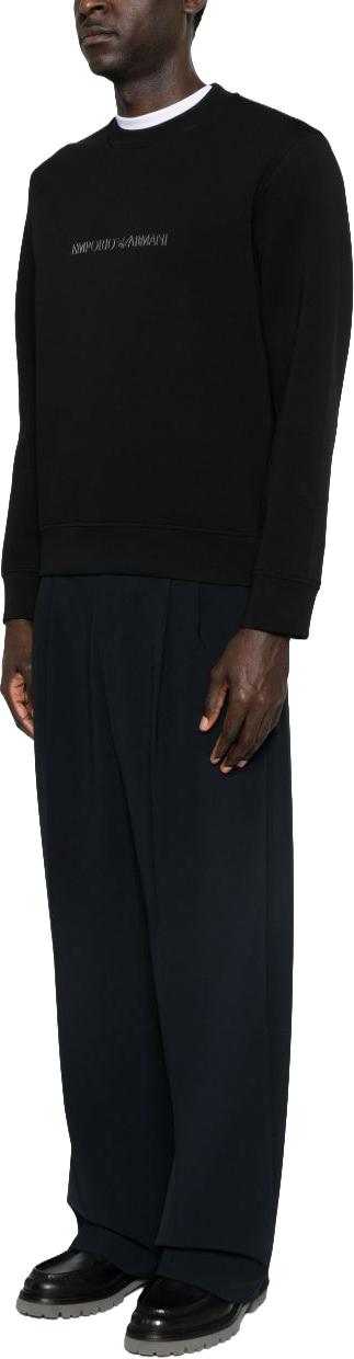 26SS 엠포리오 아르마니 스웨터 EM004541AF10013MC540 BLACK - EMPORIO ARMANI
