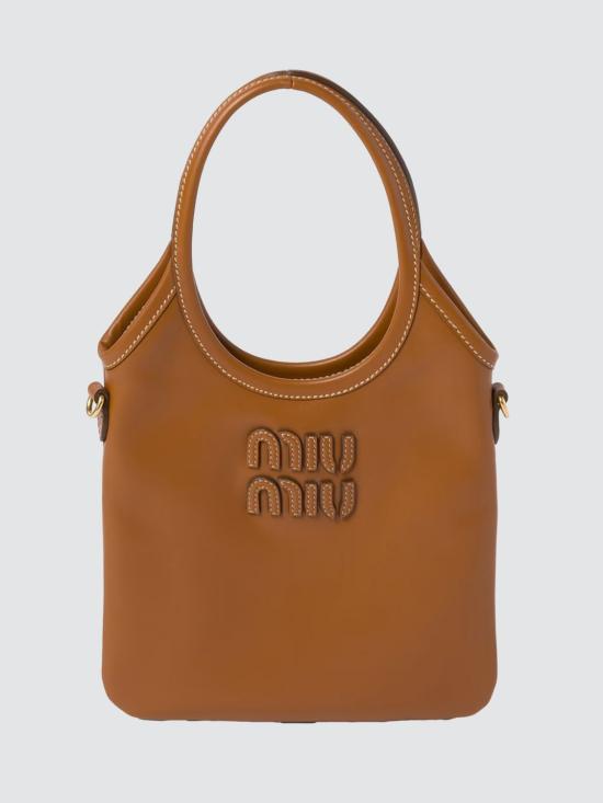 26FW 미우미우 아이비 레더 미니 핸드백 5BA2812CRW F0046 Leather