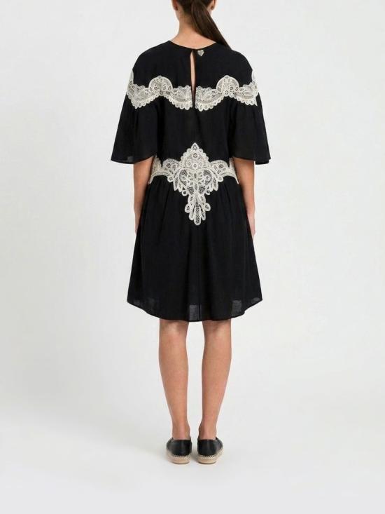 26SS 트윈셋 미디 원피스 261LM2DCC 04241 Black - TWINSET