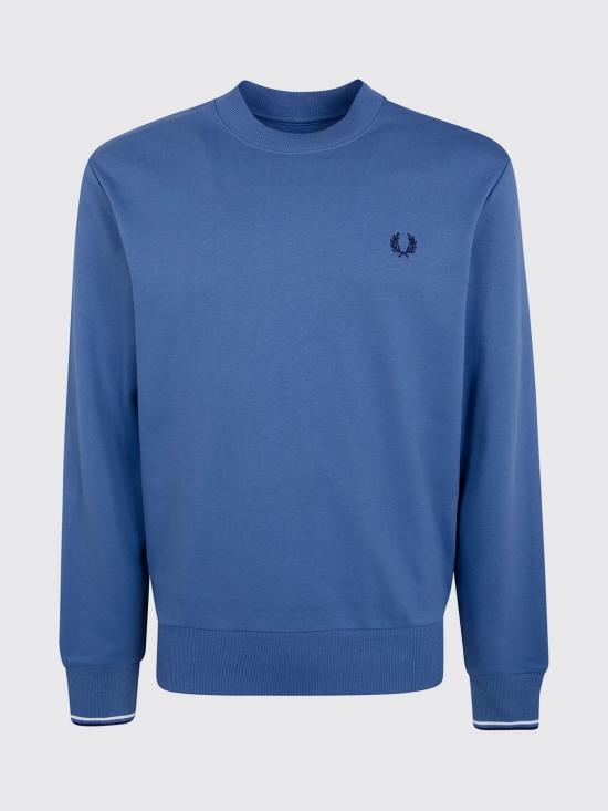 26SS 프레드페리 긴팔 티셔츠 FPM753557 89A Blue 1 - FRED PERRY