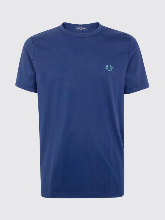 26SS 프레드페리 반팔 티셔츠 FPM351957 31B Blue 2 - FRED PERRY