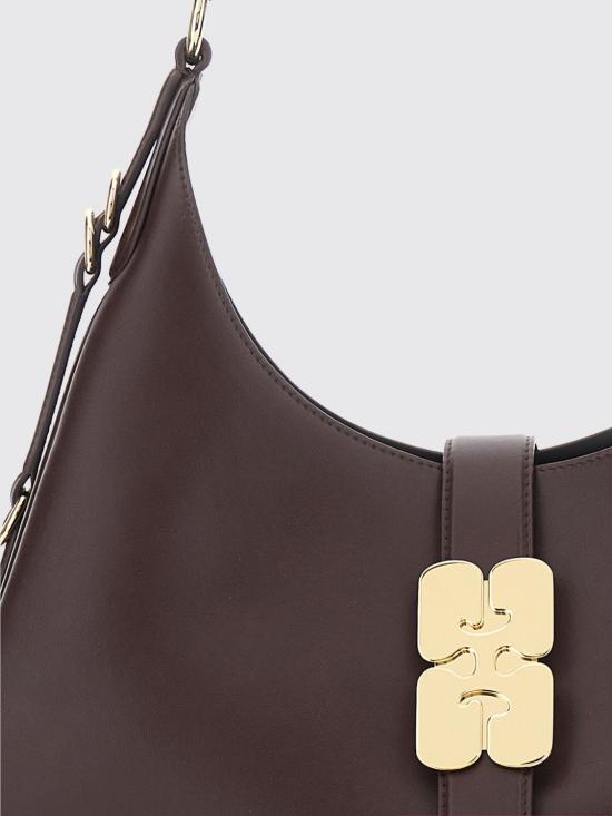 26SS 가니 스몰 캣 백 A7302 979 Brown - GANNI