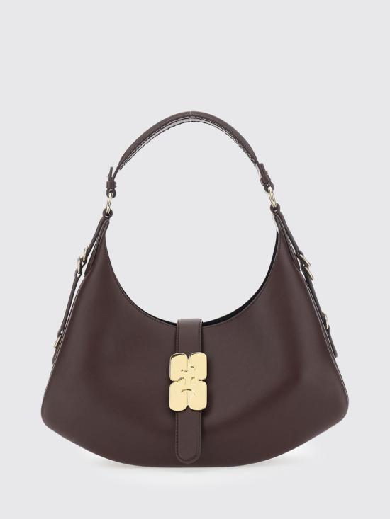 26SS 가니 스몰 캣 백 A7302 979 Brown