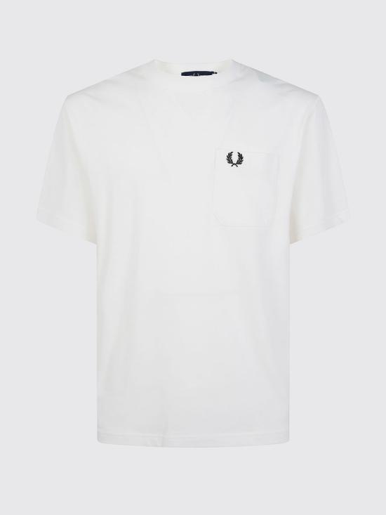 26SS 프레드페리 반팔 티셔츠 FPM240858 129 White - FRED PERRY
