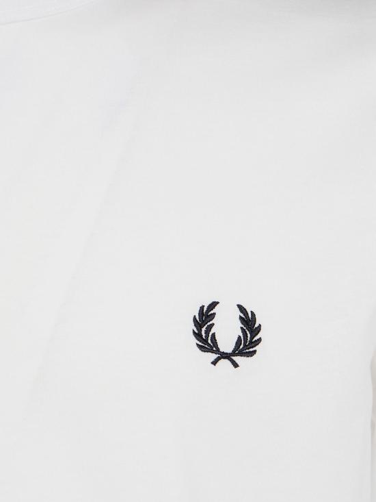 26SS 프레드페리 반팔 티셔츠 FPM351958 100 White - FRED PERRY