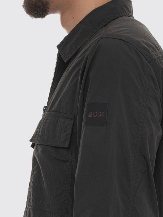 26SS 보스 봄버 자켓 50553709 001 Black - BOSS