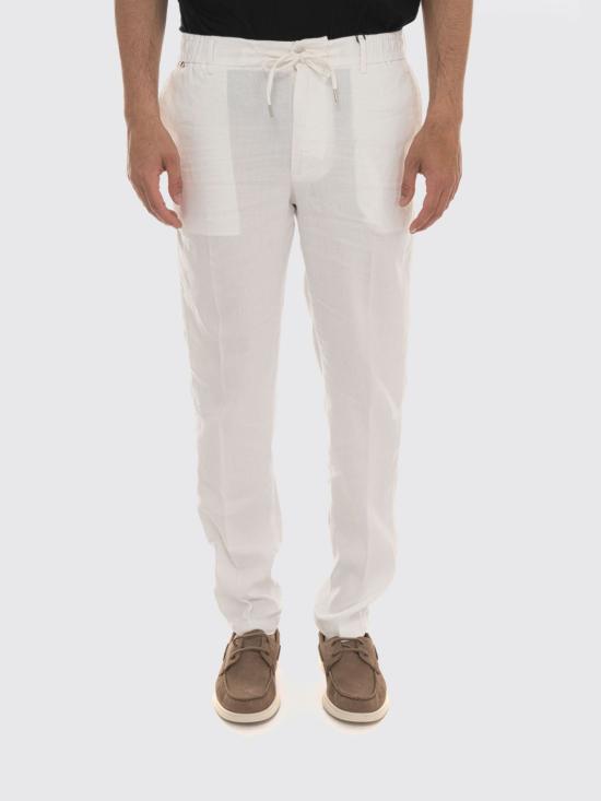26SS 보스 스트레이트 팬츠 50557859 100 White