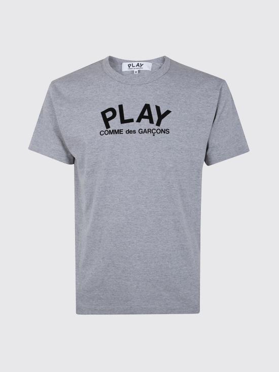 26SS 꼼데가르송 반팔 티셔츠 AXT072 1 Grey - COMME DES GARCONS
