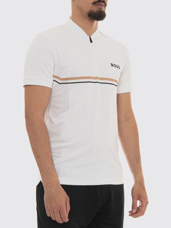 26SS 보스 폴로 티셔츠 50554545 100 White - BOSS