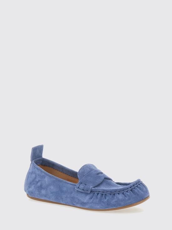 26SS 아크네 스튜디오 스웨이드 로퍼 AD0930 AAL Blue - ACNE STUDIOS