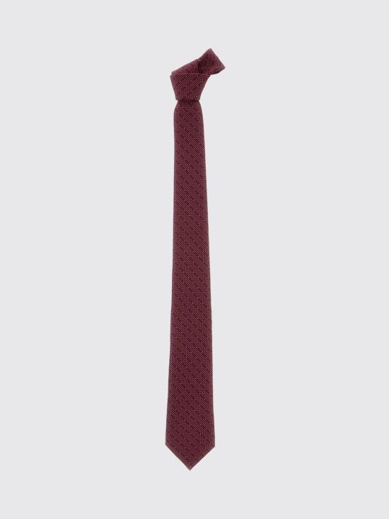 26SS 생로랑 넥타이 8583933Y005 6178 Burgundy