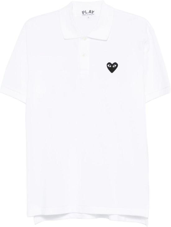 26FW 꼼데가르송 폴로 티셔츠 AXT0662 WHITE