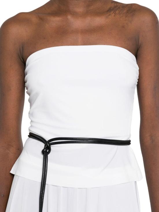 26SS 노마카말리 민소매 티셔츠 KK4256PL546944 WHITE - NORMA KAMALI