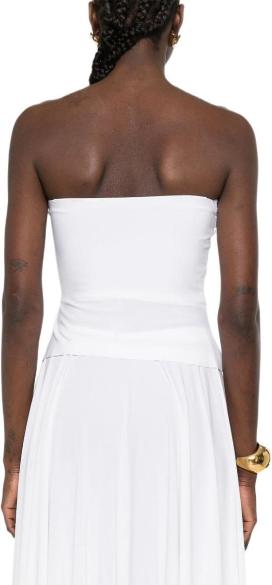 26SS 노마카말리 민소매 티셔츠 KK4256PL546944 WHITE - NORMA KAMALI