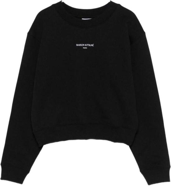 26SS 메종키츠네 스웨터 3700794782195 BLACK