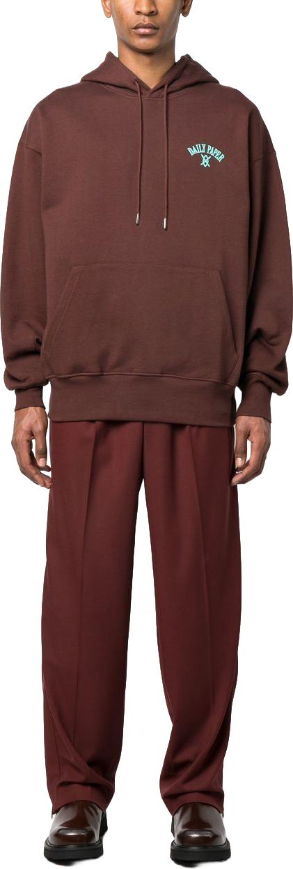  데일리 페이퍼 후드 티셔츠 2223057CHOCOLATEBROWN - DAILY PAPER