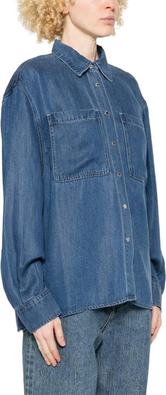 26SS 세븐포올맨카인드 데님 셔츠 7U1L0010U73C1 BLUE - 7 FOR ALL MANKIND
