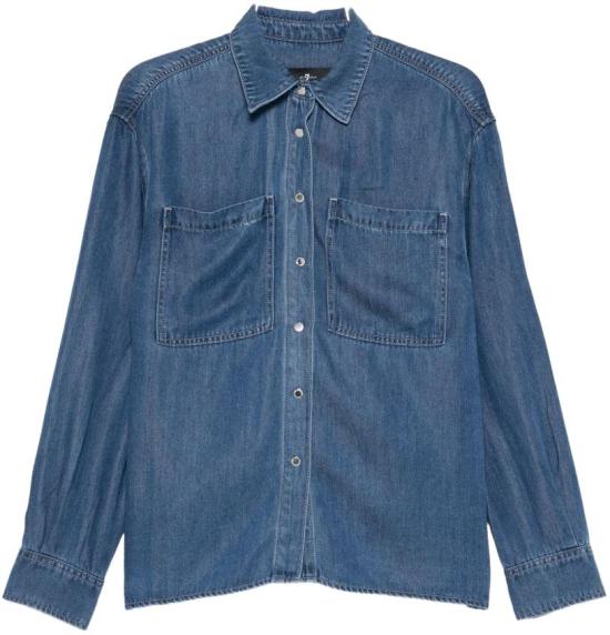 26SS 세븐포올맨카인드 데님 셔츠 7U1L0010U73C1 BLUE