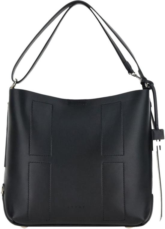 25FW 호간 숄더백 KBW01RS0200TZPB999 BLACK - HOGAN