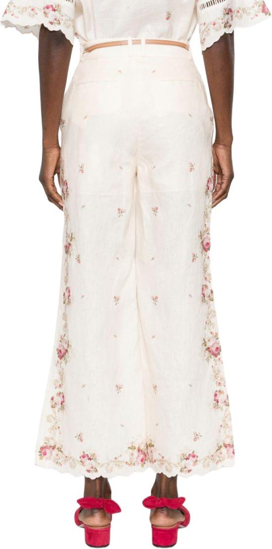 26SS 짐머만 팔라초 팬츠 5380PRS264CPKR WHITE - ZIMMERMANN