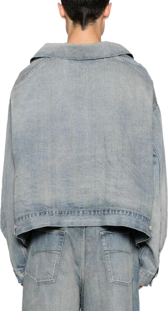  발렌시아가 데님 자켓 786638TQW556379 BLUE - BALENCIAGA