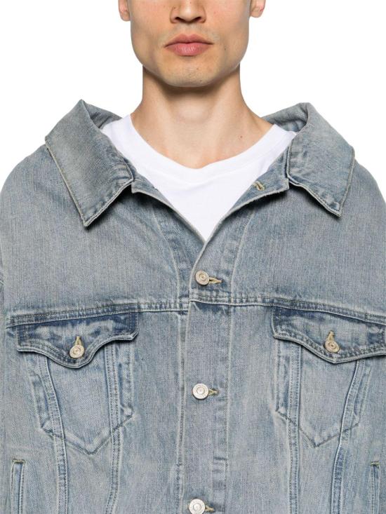  발렌시아가 데님 자켓 786638TQW556379 BLUE - BALENCIAGA