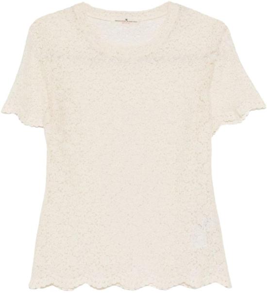 26SS 에르마노 설비노 반팔 티셔츠 D482L338EQV20304 WHITE